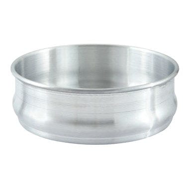 Winco Smallwares Each Winco ALDP-96 Round Aluminum Dough Proofing Pan 8-3/4 Inches Capacity 96 Ounces | Denson CFE