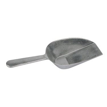 Winco Smallwares Each Winco ASFB-16 16 Ounce Aluminium Flat Bottom Scoop | Denson CFE