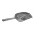 Winco Smallwares Each Winco ASFB-16 16 Ounce Aluminium Flat Bottom Scoop | Denson CFE