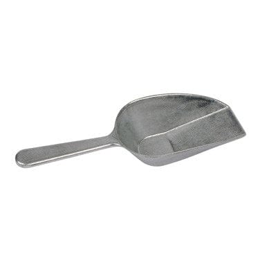 Winco Smallwares Each Winco ASFB-7 7 Ounce Aluminium Scoop Flat Bottom | Denson CFE