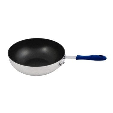 Winco Smallwares Each Winco ASFP-11NS Non-Stick Aluminium Stir Fry Pan 11 Inch | Denson CFE