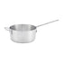 Winco Smallwares Each Winco ASP-7 7 Quart Aluminium Sauce Pan with Helper Handle and Flared Sides | Denson CFE