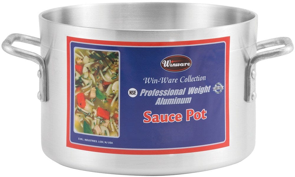 Winco Smallwares Each Winco ASSP-20 Winware 20 Quart Sauce Pot Without Cover | Denson CFE