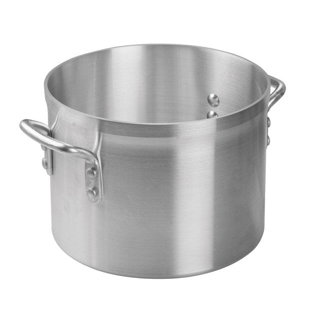 Winco Smallwares Each Winco AXS-8 Professional 8 Quart Super Aluminum Stock Pot 3003 NSF Approved | Denson CFE