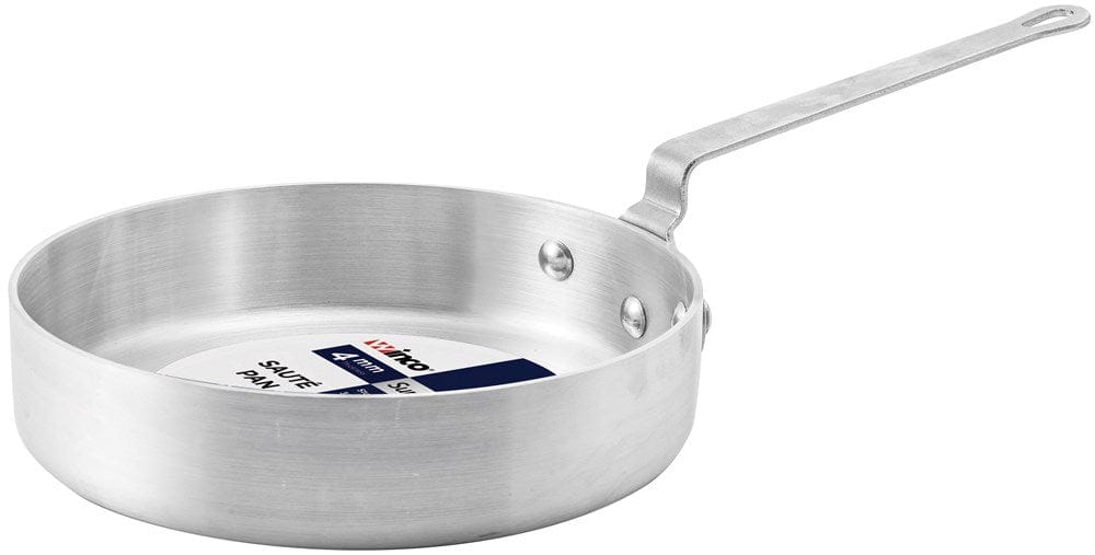 Winco Smallwares Each Winco AXST-5 Professional 5 Quart Super Aluminum Saute Pan | Denson CFE