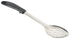 Winco Smallwares Each Winco BHPP 13 Inch Perforated Basting Spoon with Stop Hook Black Polypropylene Handle Stainless Steel | Denson CFE
