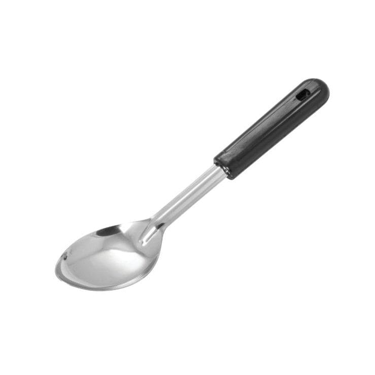 Winco Smallwares Each Winco BSOB-11 11 Inch Solid Basting Spoon with Bakelite Handle for Tender Roasting | Denson CFE