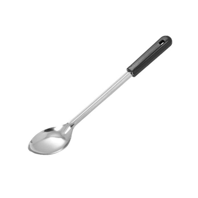 Winco Smallwares Each Winco BSOB-15 15 Inch Solid Basting Spoon with Bakelite Handle and Stainless Steel Construction | Denson CFE