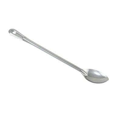 Winco Smallwares Each Winco BSOT-18 18 Inch Solid Heavy Duty Basting Spoon Stainless Steel | Denson CFE