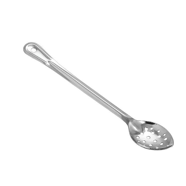 Winco Smallwares Each Winco BSPT-15H 15 Inch Perforated Basting Spoon 1.5 Millimetre Stainless Steel | Denson CFE