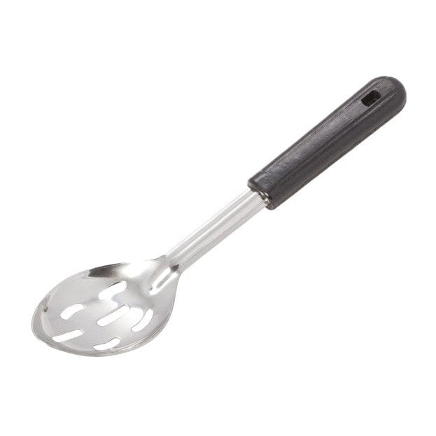Winco Smallwares Each Winco BSSB-11 11 Inch Slotted Basting Spoon with Bakelite Handle and Stainless Steel | Denson CFE