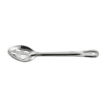 Winco Smallwares Each Winco BSST-13H Stainless Steel 13 Inch One Piece Slotted Basting Spoon | Denson CFE