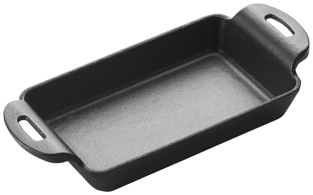 Winco Smallwares Each Winco CASM-7RT FireIron Mini Cast Iron Server 14 Ounce Rectangular Enameled | Denson CFE