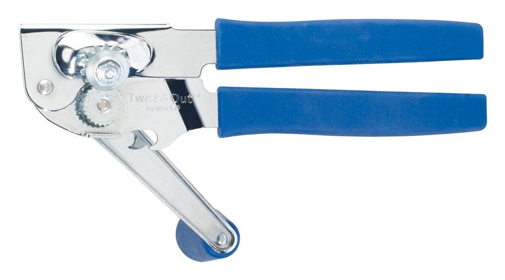 Winco Smallwares Each Winco CO-902 Chrome Plated Portable Can Opener with Soft Grip Handle | Denson CFE