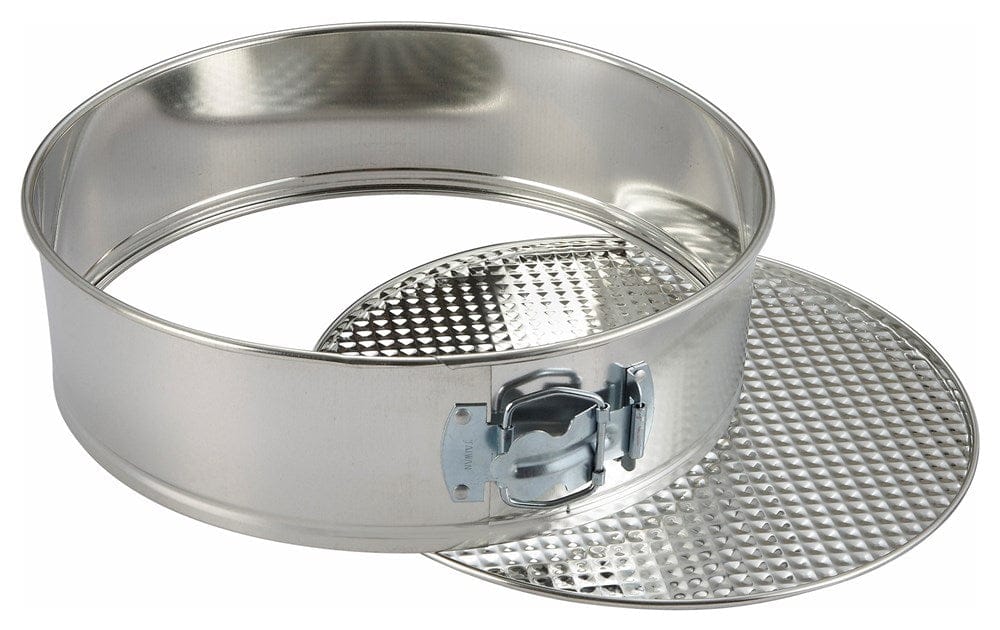 Winco Smallwares Each Winco CPSF-9 Light Tin Springform Cake Pan 9.5 Inch Removable Bottom | Denson CFE