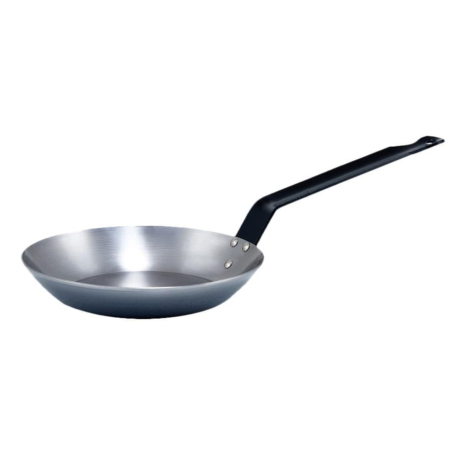 Winco Smallwares Each Winco CSFP-12 French Style Fry Pan – 11” Carbon Steel, Induction Ready, Made in Spain | Denson CFE