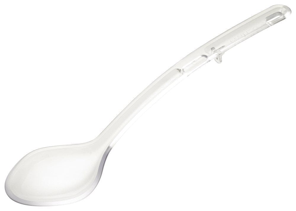Winco Smallwares Each Winco CVSS-13C Curv 13 Inch Clear Serving Spoon Solid Heat Resistant | Denson CFE