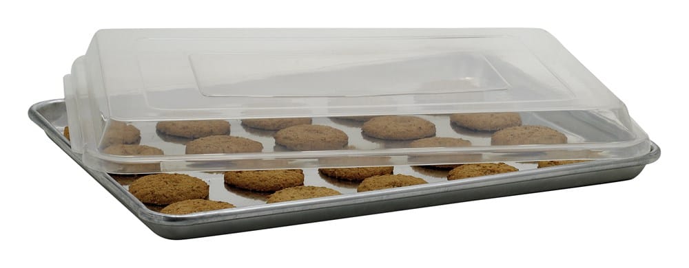Winco Smallwares Each Winco CXP1318 Half-Size Sheet Pan Cover 13 Inch x 18 Inch Polypropylene Clear | Denson CFE