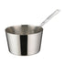 Winco Smallwares Each Winco DCWB-103S Mini Taper Sauce Pan 4 Inch Diameter Stainless Steel | Denson CFE