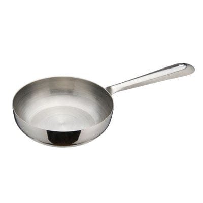 Winco Smallwares Each Winco DCWC-102S Mini Fry Pan Stainless Steel 4.5 Inch | Denson CFE