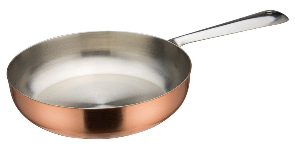 Winco Smallwares Each Winco DCWC-201C Copper Plated Mini Fry Pan 5.5 Inch | Denson CFE