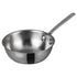 Winco Smallwares Each Winco DCWD-101S Mini Wok 3-3/8 Inch Stainless Steel 3 Ounce | Denson CFE