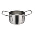 Winco Smallwares Each Winco DCWE-101S Mini Casserole Stainless Steel Round 5 oz 2-3/4 inch diameter x 1-3/4 inch height | Denson CFE