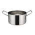 Winco Smallwares Each Winco DCWE-104S Mini Casserole Round Stainless Steel 17 Ounce 4.25 Inch Diameter x 2.375 Inch Height | Denson CFE