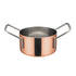 Winco Smallwares Each Winco DCWE-202C Mini Casserole Dish Copper Plated 3.125 Inch Diameter 7 Ounce | Denson CFE