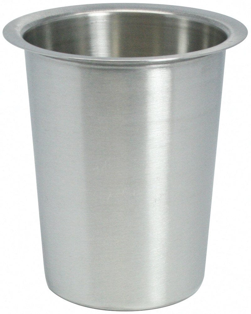 Winco Smallwares Each Winco FC-SL Silver Stainless Steel Flatware Cylinder for Elegant Organization | Denson CFE