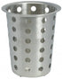 Winco Smallwares Each Winco FC-SS Silver Stainless Steel Perforated Flatware Cylinder for Neat and Organised Storage | Denson CFE