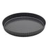 Winco Smallwares Each Winco FQP-12 12 Inch Non-Stick Carbon Steel Quiche Pan with Removable Bottom | Denson CFE