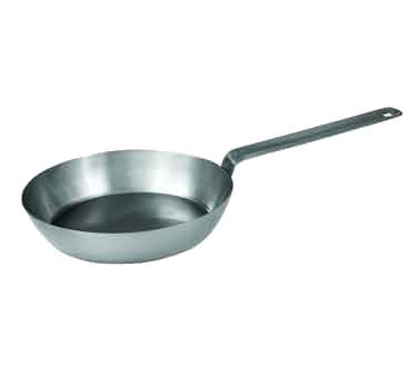 Winco Smallwares Each Winco FSFP-8M French Style Fry Pan 8-3/4 Inch Carbon Steel | Denson CFE