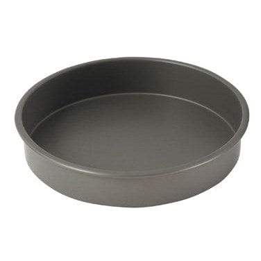 Winco Smallwares Each Winco HAC 102 10 Inch Round Anodized Aluminum Cake Pan 2 Inch Deep | Denson CFE