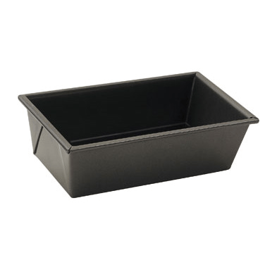Winco Smallwares Each Winco HLF100 Non Stick Aluminized Steel Heavy Duty Loaf Pan 1 Pound | Denson CFE