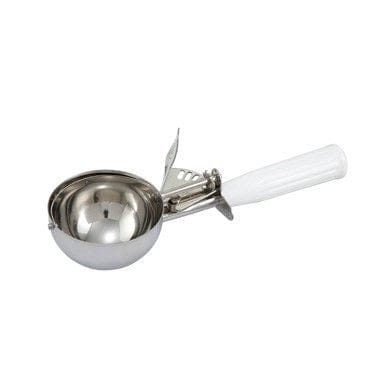Winco Smallwares Each Winco ICD6 Ice Cream Disher 4 2/3 Ounces White Handle | Denson CFE