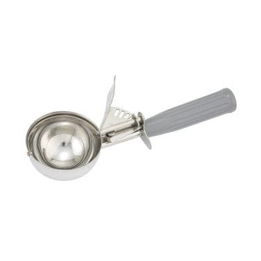 Winco Smallwares Each Winco ICD8 Ice Cream Disher with Stainless Steel Scoop and Comfortable Plastic Handle Gray | Denson CFE
