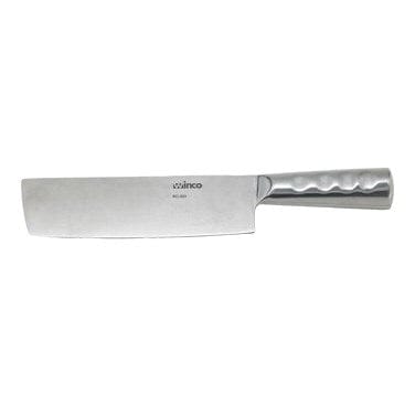 Winco Smallwares Each Winco KC-501 Chinese Cleaver with Stainless Steel Blade and Steel Handle 8 Inch x 2.25 Inch | Denson CFE