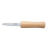 Winco Smallwares Each Winco KCL-2 Oyster and Clam Knife with Wooden Handle and Stainless Steel Blade | Denson CFE