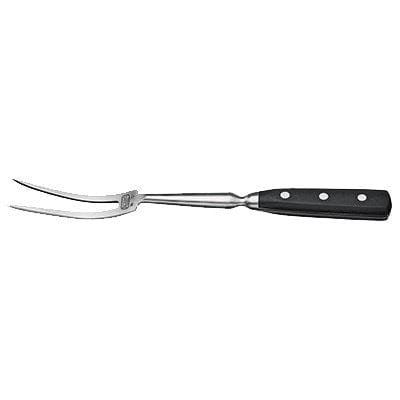 Winco Smallwares Each Winco KFP-121 Acero 12 Inch Steel Curved Carving Fork | Denson CFE