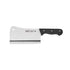 Winco Smallwares Each Winco KFP-72 Acero 7 Inch Cleaver with Riveted Handle and Hanging Hole | Denson CFE