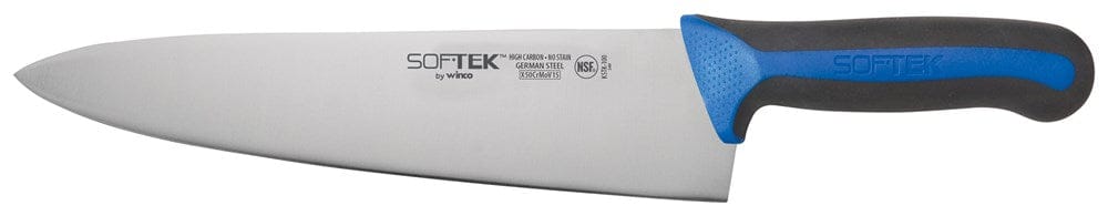 Winco Smallwares Each Winco KSTK-100 SofTek 10 Inch Cook's Knife with Soft Grip Handle | Denson CFE