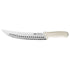 Winco Smallwares Each Winco KWP-93 Stal Hollow Ground Cimeter Knife 9-1/2 Inch Blade White Polypropylene Handle | Denson CFE