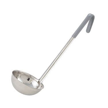 Winco Smallwares Each Winco LDC-12 Stainless Steel Color-Coded Ladle 12 Ounce with 16.5 Inch Handle | Denson CFE