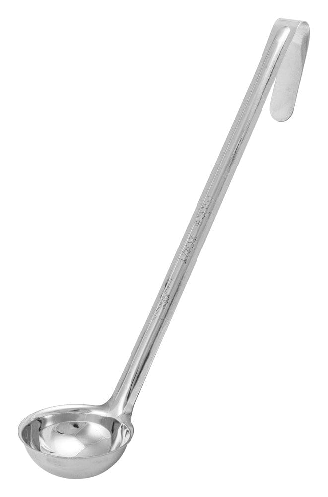 Winco Smallwares Each Winco LDI-1.5 Stainless Steel Ladle 1.5 Ounce One Piece Handle 10.125 Inches | Denson CFE