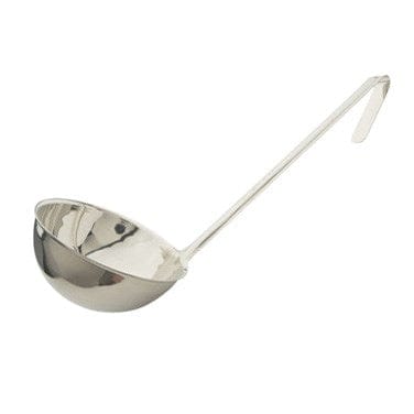 Winco Smallwares Each Winco LDI-16 16 Ounce One Piece Stainless Steel Ladle with 11.5 Inch Handle | Denson CFE