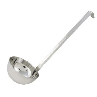 Winco Smallwares Each Winco LDT-32 Stainless Steel 32 Ounce Ladle with 16 Inch Handle | Denson CFE