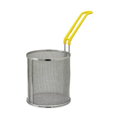 Winco Smallwares Each Winco MPF-67 Connoisseur Super Fine Mesh Pasta Basket 6.5 Inch Diameter x 7 Inch Height | Denson CFE