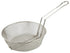 Winco Smallwares Each Winco MSB-08F 8 Inch Culinary Basket Fine Mesh Nickel Plated Steel | Denson CFE