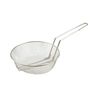Winco Smallwares Each Winco MSB-10M 10 Inch Medium Mesh Culinary Basket for Efficiency and Durability | Denson CFE